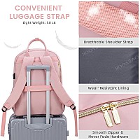 Lovevook Laptop Backpack For Women Water Resistant Travel Work Backpacks Purse Stylish Business Teacher Nurse Computer Bag With