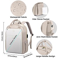 Lovevook Laptop Backpack For Women Water Resistant Travel Work Backpacks Purse Stylish Business Teacher Nurse Computer Bag With