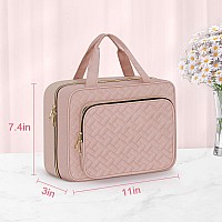 Wedama Toiletry Bag For Women Medium Cosmetic Travel Bag Hanging Toiletry Bag For Bathroom Thickened Pvc Waterproof Makeup Ba