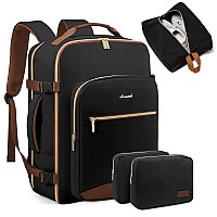 Lovevook 40L Large Travel Backpack For Women Men 17 Inch Carry On Backpack For Traveling On Airplane Personal Item Bag Airline