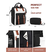 Lovevook Laptop Backpack For Women Travel Backpack With Laptop Compartment Teacher Nurse Work Backpack Purse Laptop Bag Water