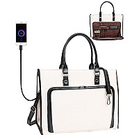 Laptop Bag For Women 173 Inch Laptop Tote Bag Standup Business Office Work Bag Briefcase Computer Tote Bag Large Handbag Satch