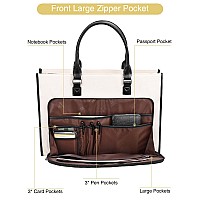 Laptop Bag For Women 173 Inch Laptop Tote Bag Standup Business Office Work Bag Briefcase Computer Tote Bag Large Handbag Satch