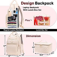 Weitars Lunch Backpack For Women156 Inch Laptop Backpack Travel Backpack For Womenwork Backpackteacher Nurse Backpack Insula