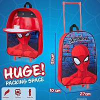 Marvel Suitcase Foldable Trolley Bag 39 X 27Cm 105 Litres 2 Wheels Extendable Handle Wheeled Bag