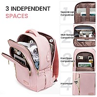 Lovevook Laptop Backpack For Women Business Travel Backpacks Purse Daily Computer Bag For Work Stylish Teacher Office Daypack