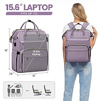 Lovevook Laptop Backpack For Women156 Inch Professional Womens Travel Backpack Purse Computer Laptop Bag Nurse Teacher Backpac