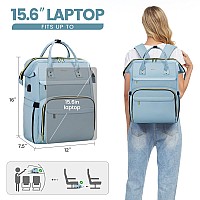 Lovevook Laptop Backpack For Women156 Inch Professional Womens Travel Backpack Purse Computer Laptop Bag Nurse Teacher Backpac