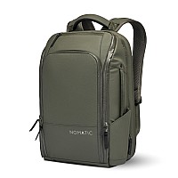 Nomatic Travel Pack 20L Water Resistant Laptop Bag Tsaready Expandable Olive Backpack