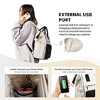 Lovevook Laptop Backpack Purse For Women Waterproof Teacher Nurse Bag 156 Inch Work Laptop Bag With Organizer Bag Business Tra