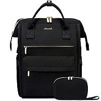 Lovevook Laptop Backpack Purse For Women Waterproof Teacher Nurse Bag 156 Inch Work Laptop Bag With Organizer Bag Business Tra