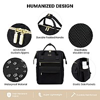 Lovevook Laptop Backpack Purse For Women Waterproof Teacher Nurse Bag 156 Inch Work Laptop Bag With Organizer Bag Business Tra