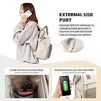 Lovevook Laptop Backpack Purse For Women Waterproof Teacher Nurse Bag 156 Inch Work Laptop Bag With Organizer Bag Business Tra