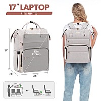 Lovevook Laptop Backpack For Women17 Inch Professional Womens Travel Backpack Purse Computer Laptop Bag Nurse Teacher Backpack