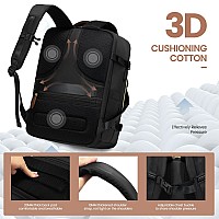 Lovevook Travel Backpack For Women 40L Carry On Backpack With 3 Packing Cubestsa Personal Item Travel Bag Airline Approved Wa