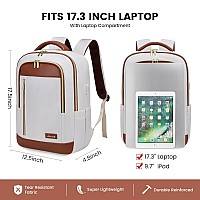 Lovevook Laptop Backpack For Women Business Travel Backpacks Purse Daily Computer Bag For Work Stylish Teacher Office Daypack