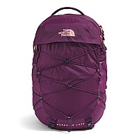 The North Face Womens Borealis Luxe Commuter Laptop Backpack Black Currant Purpleburnt Coral Metallic One Size