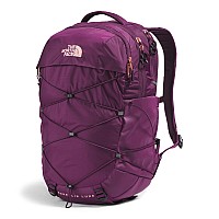 The North Face Womens Borealis Luxe Commuter Laptop Backpack Black Currant Purpleburnt Coral Metallic One Size