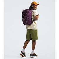 The North Face Jester Everyday Laptop Backpack Black Currant Purpleyellow Silttnf Black One Size