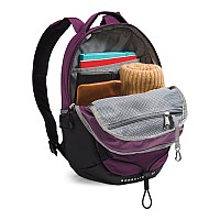 The North Face 10L Mini Borealis Commuter Laptop Backpack Black Currant Purpletnf Black One Size