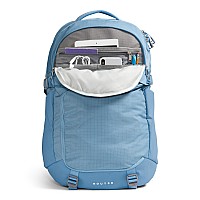 The North Face Router Everyday Laptop Backpack Steel Blueindigo Stone One Size