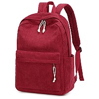 School Backpack For Teens Large Corduroy Bookbag Lightweight 17 Inch Laptop Bag For Girls Boys Casual High School College