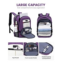 Lovevook Travel Laptop Backpack Waterproof Anti Theft Backpack With Lock And Usb Charging Port Large Computer Business Backpack