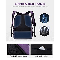 Lovevook Travel Laptop Backpack Waterproof Anti Theft Backpack With Lock And Usb Charging Port Large Computer Business Backpack