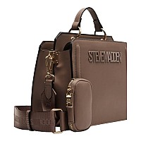 Steve Madden Bevelyn Convertible Crossbody Bag Mushroom