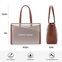 Lovevook Laptop Tote Bag For Women Office Work Bag Briefcase Fit For 156 Inch Laptop Large Capacity Teacher Computer Bag Hand