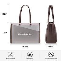 Lovevook Laptop Tote Bag For Women Office Work Bag Briefcase Fit For 156 Inch Laptop Large Capacity Teacher Computer Bag Hand