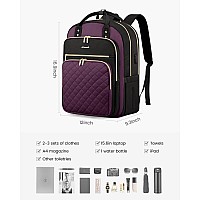 Lovevook Laptop Backpack For Women With Separate Laptop Compartment 156 Water Resistant Lightweight Daypacks For College Trav