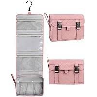 Relavel Travel Hanging Toiletry Bag Travel Kit Shaving Bagfor Men Women Waterproof Makeup Bag Large Wash Bag Makeup Organizer