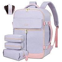 Lovevook Travel Backpack Carry On Backpack For Women 40L Flight Approved Personal Item Backpack Large Water Resistant Luggage