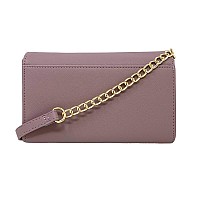 Steve Madden Blynn Crossbody Bag Mauve Wgold