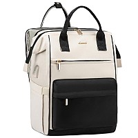 Lovevook Laptop Backpack For Women 17 Inch Work Teacher Nurse Bag With Laptop Compartment Large Capacity Business Computer Bac