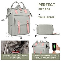 Lovevook Laptop Backpack Travel Bag With 173 Inch Laptop Compartment Water Resistant Teacher Nurse Doctor Work Bag Antithef