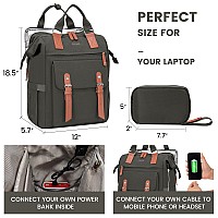 Lovevook Laptop Backpack Travel Bag With 173 Inch Laptop Compartment Water Resistant Teacher Nurse Doctor Work Bag Antithef