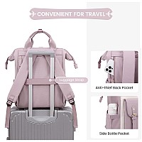 Lovevook Laptop Backpack For Women Teacher Nurse Bag Work Travel Computer Backpacks Pursewater Resistant Daypack With Usb Char