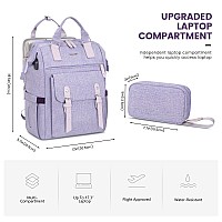 Lovevook Laptop Backpack Travel Bag With 173 Inch Laptop Compartment Water Resistant Teacher Nurse Doctor Work Bag Antithef