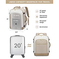 Lovevook Large Travel Backpack For Women 50L Carry On Backpack Airplane Approvedtsa Personal Item Travel Bag For Women Fits 18