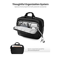 Tomtoc Multifunctional Laptop Briefcase Business Shoulder Bag Fits Up To 156 Inch Dell Acer Asus Lenovo Hp Samsung Universal L