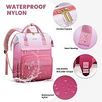 Lovevook Gradient Laptop Backpack For Women156 Inch Work Computer Bakcpack Purse Laptop Bag With Antitheft Pocketwaterproof