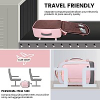 Lovevook Travel Backpack For Women Men 40L Carry On Backpack Personal Item Bag With 3 Packing Cubes Business Weekender Over