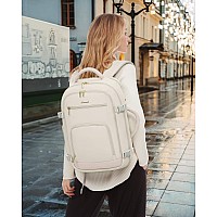 Lovevook Travel Backpack For Women 40L Carry On Backpack Flight Approved Tsa Personal Item Backpack Fits 17 Inch Laptop Busin