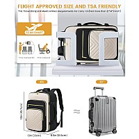 Lovevook Large Travel Backpack For Women Carry On Backpack Bag Flight Approved 40L Tsa Personal Item Travel Bag With 3 Packing