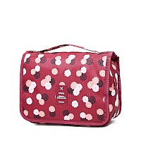 Sechunk Waterproof Travel Toiletry Bags Hanging Multifunction Cosmetic Bag Makeup Bag For Women