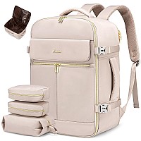 Lovevook Travel Backpack For Women 40L Large Carry On Backpack Flight Approved Waterproof Personal Item Travel Bag Fits 173