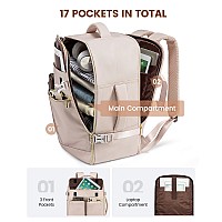 Lovevook Travel Backpack For Women 40L Large Carry On Backpack Flight Approved Waterproof Personal Item Travel Bag Fits 173