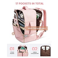 Lovevook Travel Backpack For Women 40L Large Carry On Backpack Flight Approved Waterproof Personal Item Travel Bag Fits 173